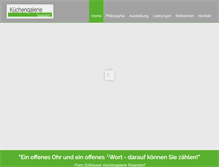 Tablet Screenshot of kuechengalerie-teisendorf.de
